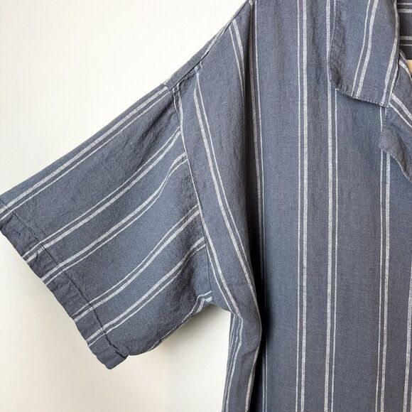 Z Supply Blue Striped Shirt Dress - Picture 9 of 16